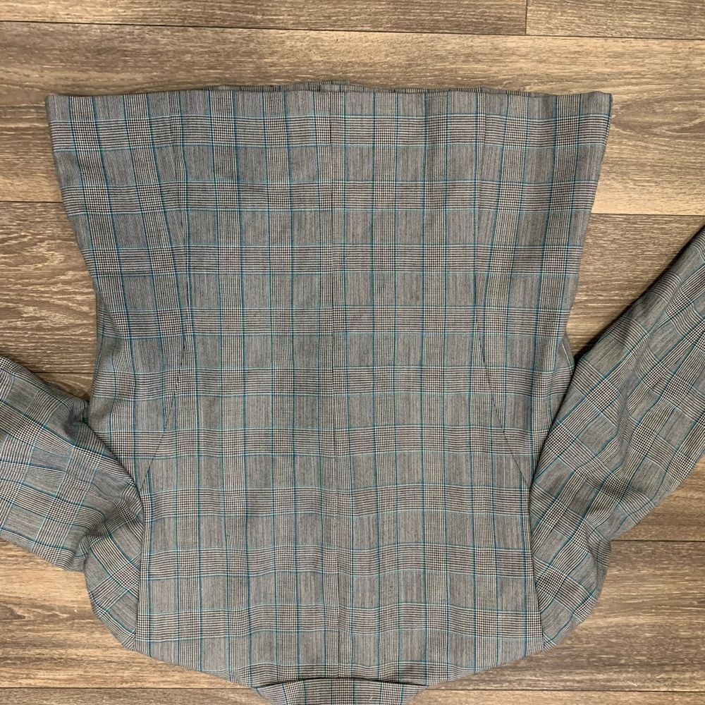 Pendleton Women’s Petite Blazer Jacket Stripes Si… - image 3